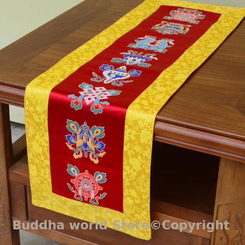 Home.Textiles Cushion - Buddhismus liefert Dekoration, Tibet, Familie, Zuhause,
