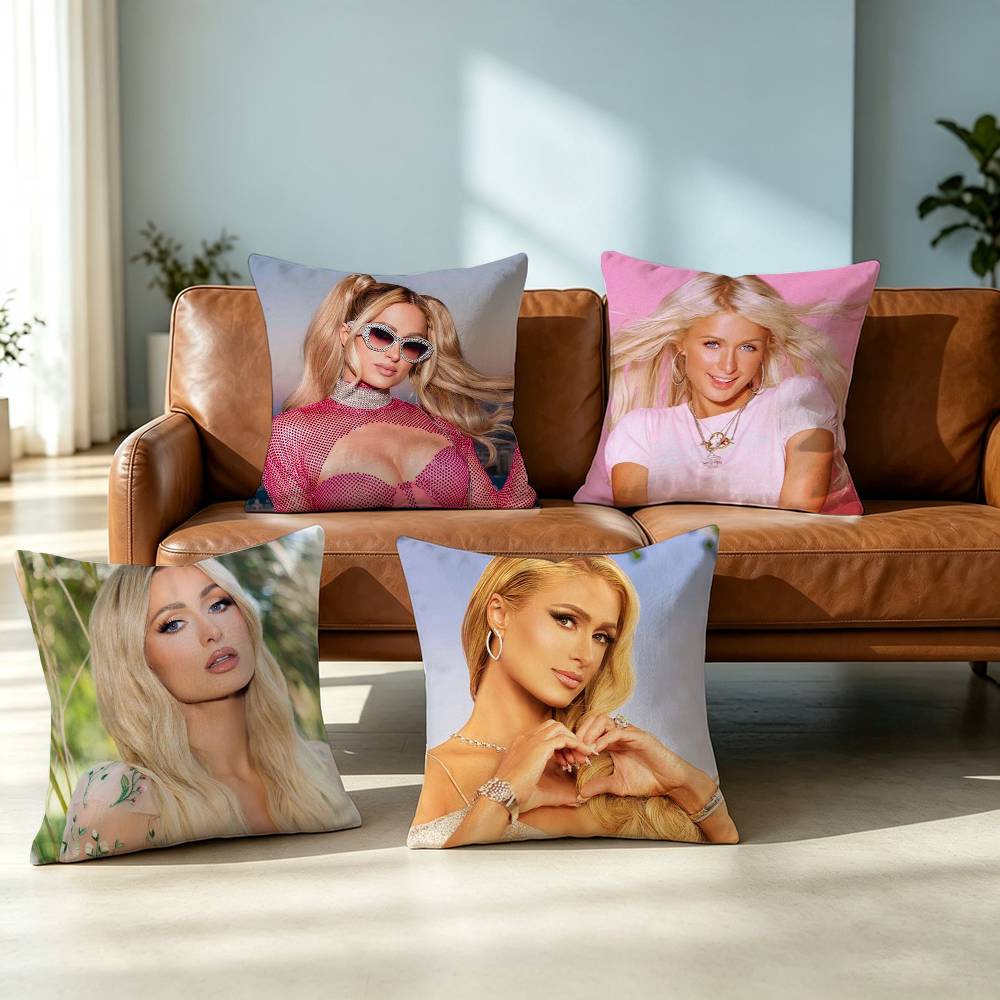 Home Textiles Paris - Paris Hilton Q-Queen Kissenbezug Quadratischer Doppelseitiger