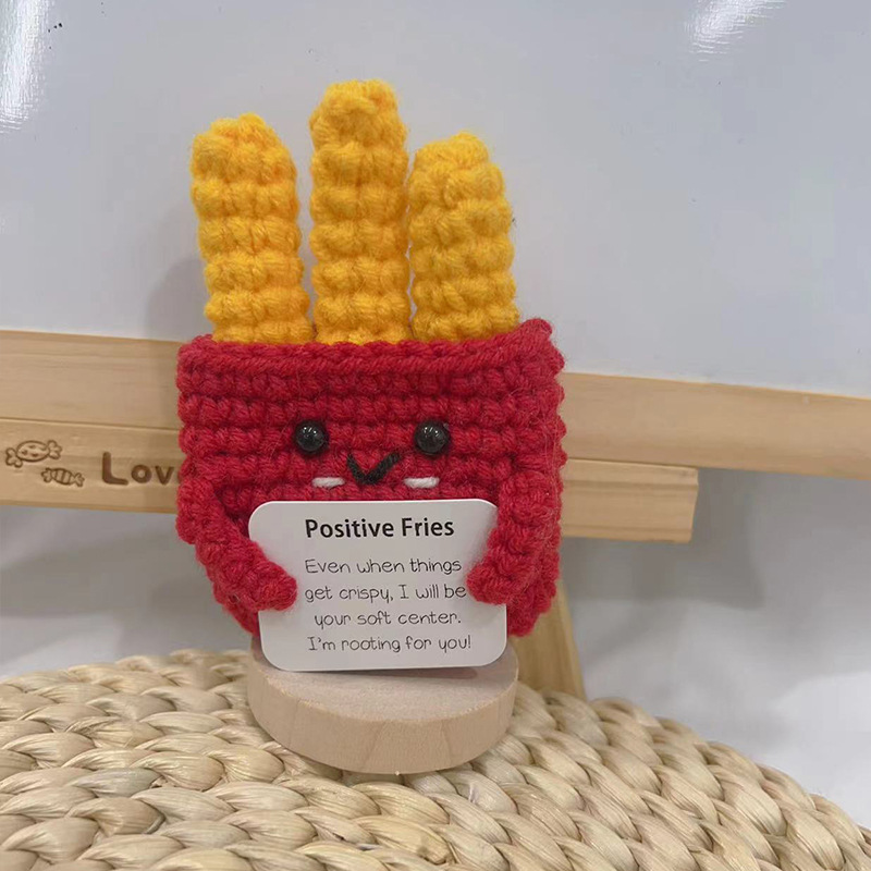 Home Textiles Europe - Neue positive Energie Pommes Frites Puppe