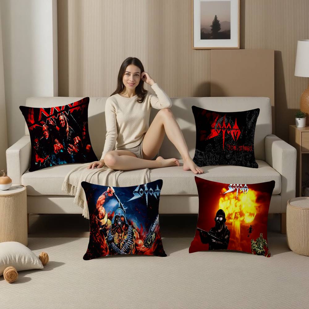Home Textiles Germany - Sodoms Germany Thrash Metal Band Kissenbezug