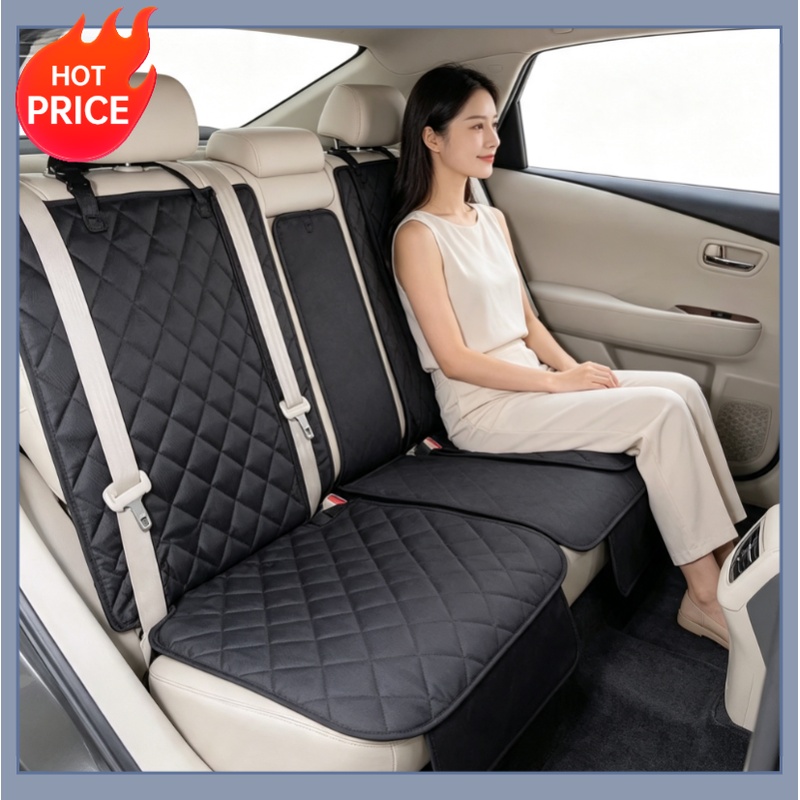 Mattress Protector Waterproof - Hunde-Autositzbezug, Haustier-Reiseträger, wasserdichte Hunde-Autositzauflage mit Mittelarmlehne
