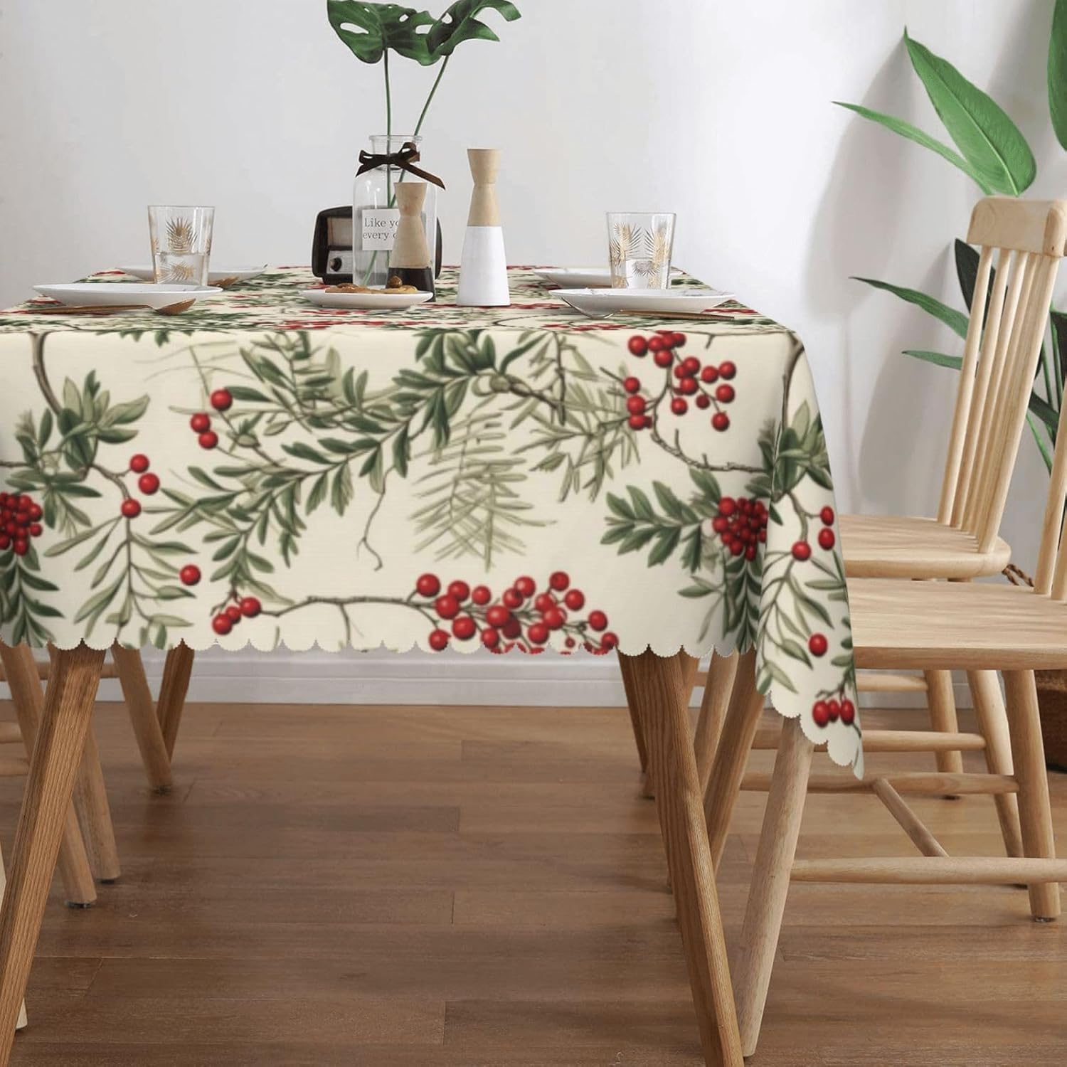 Aquarell-Tischdecke mit Stechp – Home Textiles Premium Bewertung und Preis