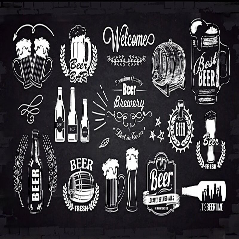 Einfache handbemalte Bier pers – Home Textiles Images Bewertung und Preis