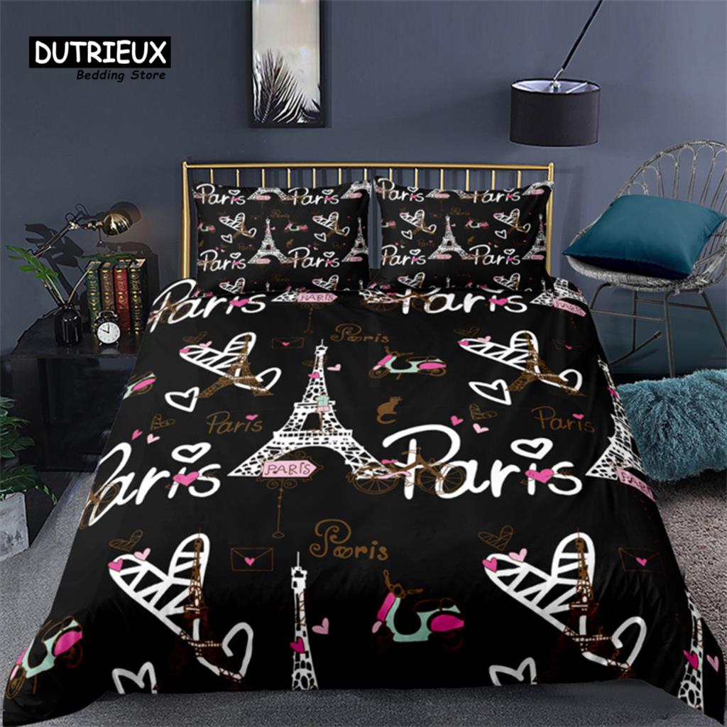 2/3PCS Weiche Paris Eiffelturm – Home Textiles Paris Bewertung und Preis