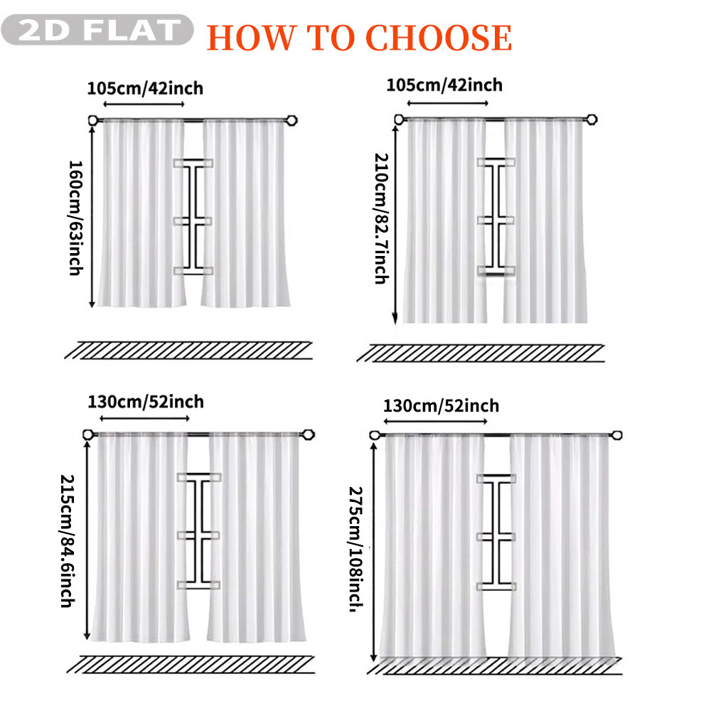 Maßgefertigte 2D Flache 2-teil – Home Textile Bewertung und Preis