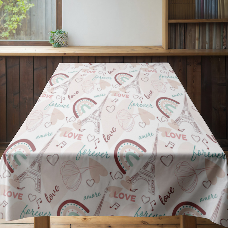 Mehrfarbige romantische Tischd – Your Home Textiles Bewertung und Preis