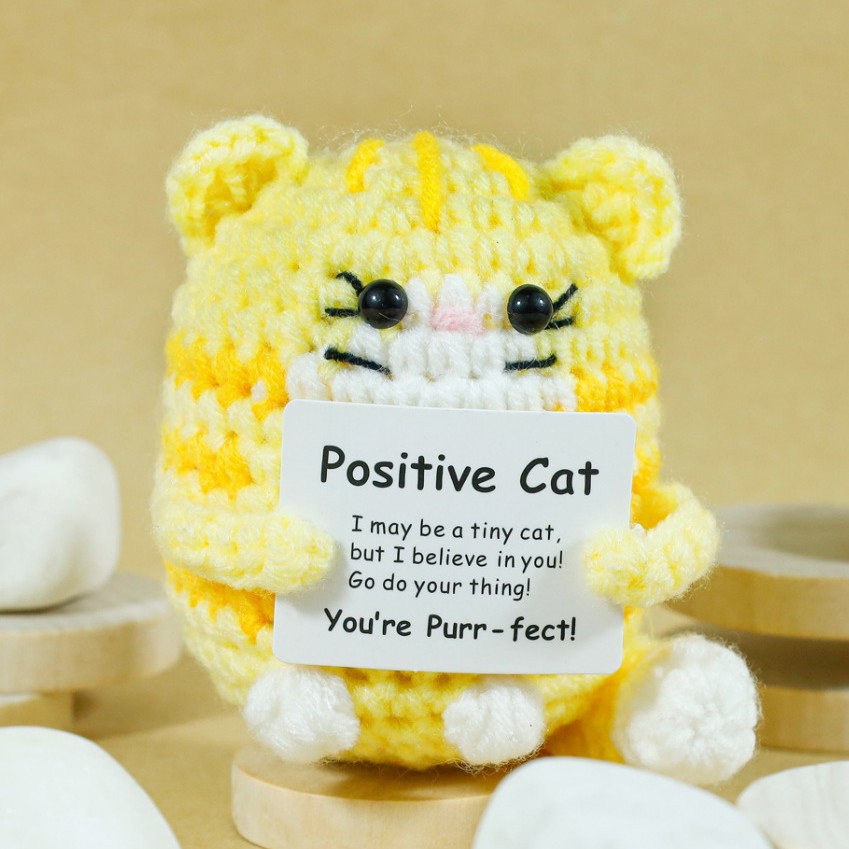 Lustige gehäkelte positive Kat – Home Textiles Europe Bewertung und Preis