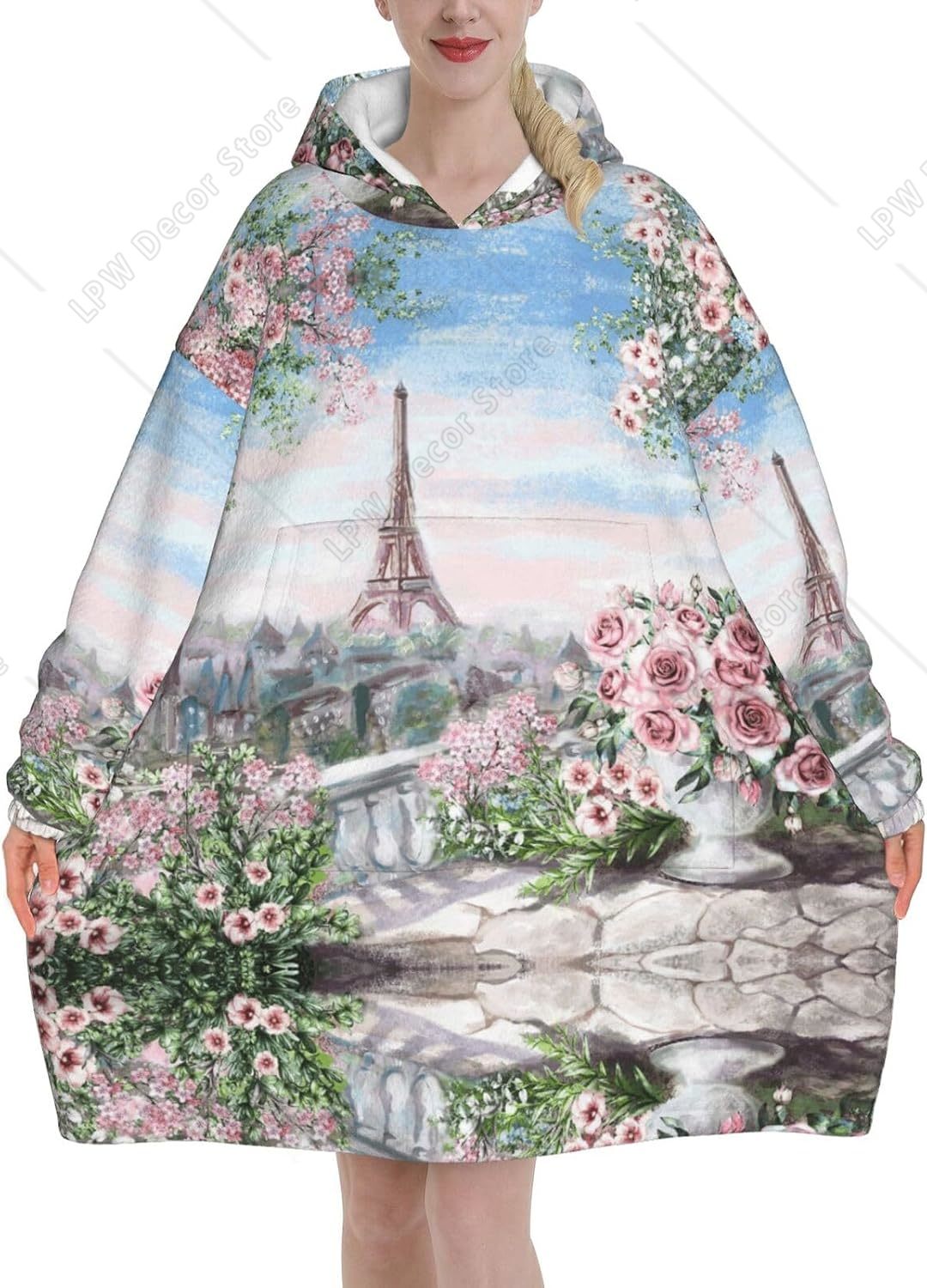 Tower Paris Print Decken-Kapuz – Home Textiles Paris Bewertung und Preis