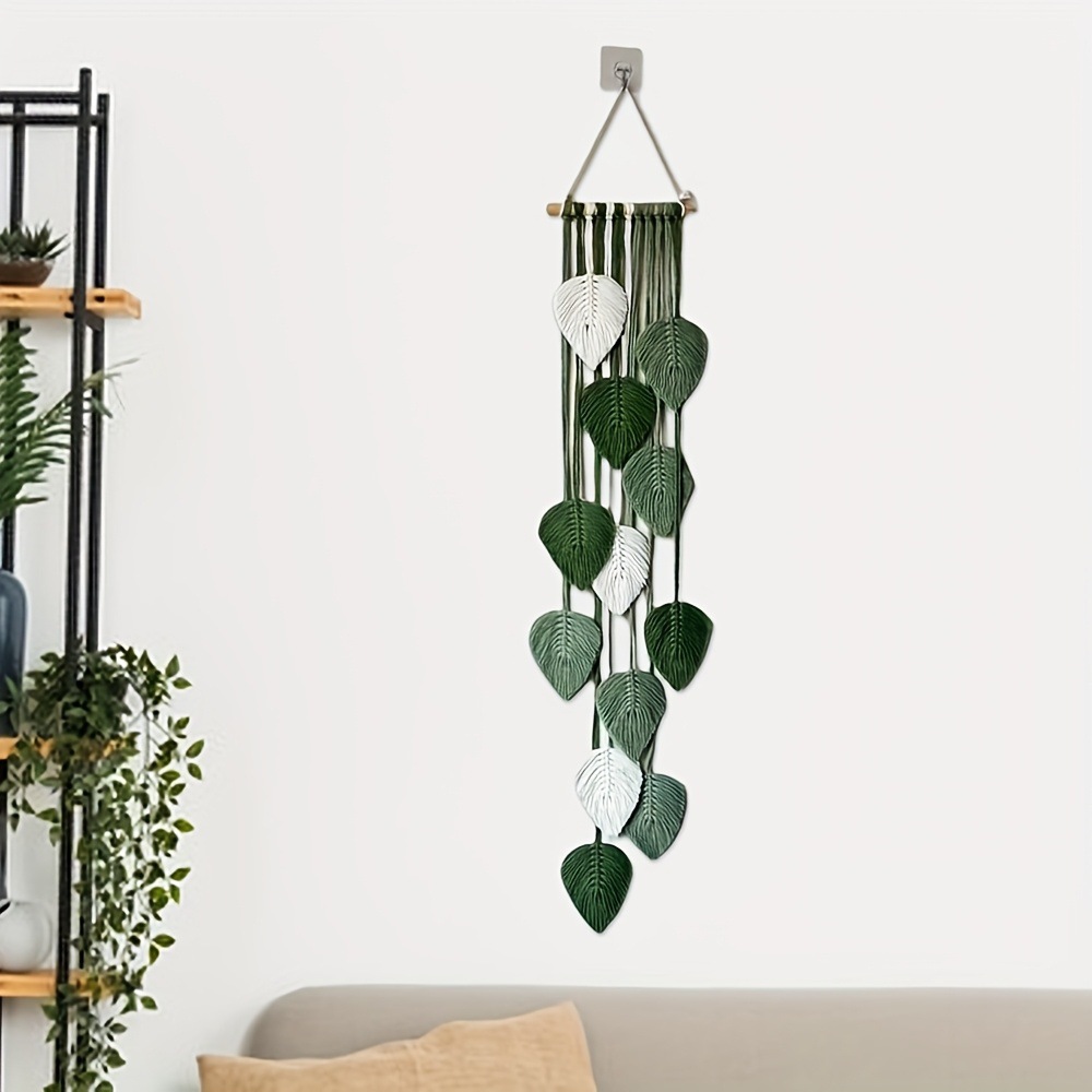 Handgewebter Blatt-Wandbehang  – Home Textiles Europe Bewertung und Preis