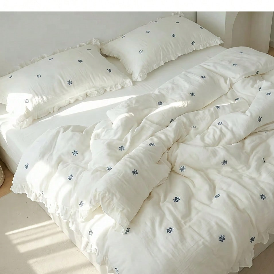 3-teiliges Bettwäscheset für M – Home Textiles Premium Bewertung und Preis
