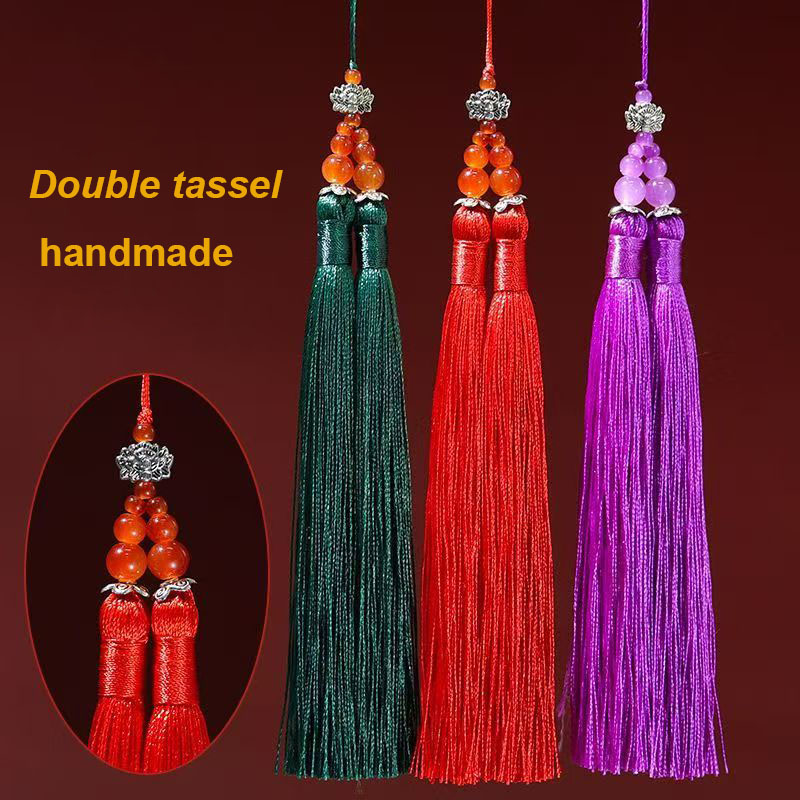 1/2 Stück 15cm Doppelquasten-B – Home Textiles Suppliers In Usa Bewertung und Preis