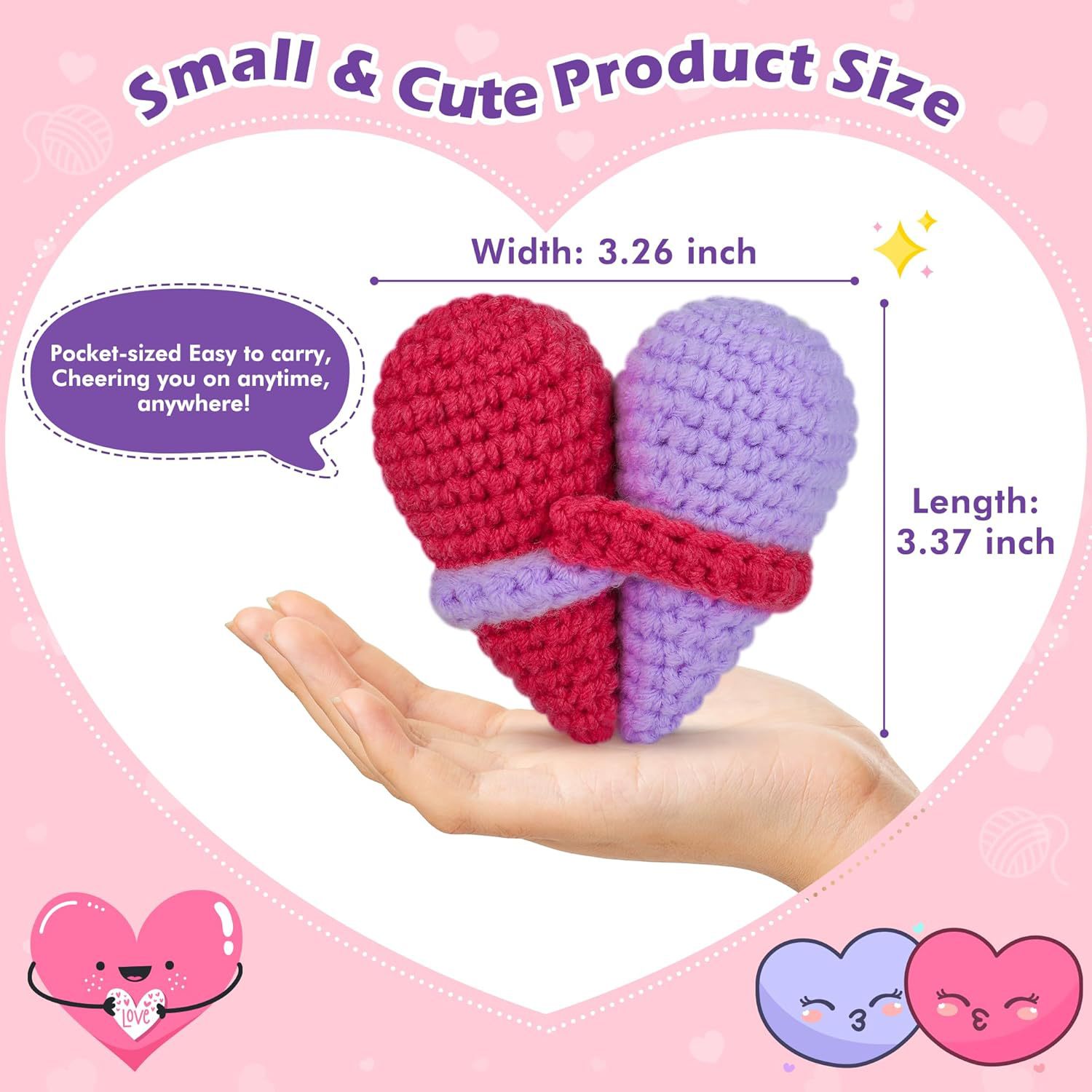 Niedliche gehäkelte emotionale – Home Textiles Europe Bewertung und Preis