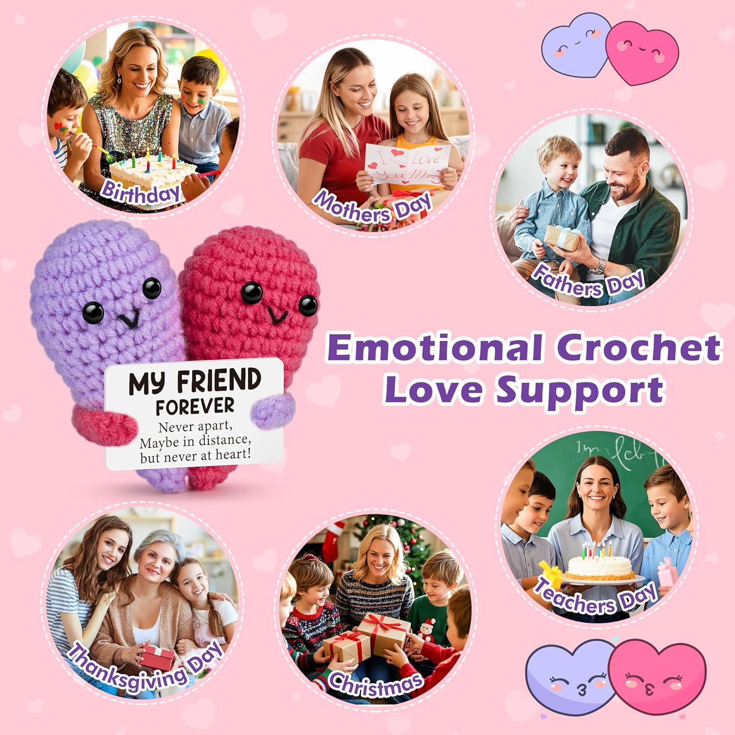 Niedliche gehäkelte emotionale – Home Textiles Europe Bewertung und Preis