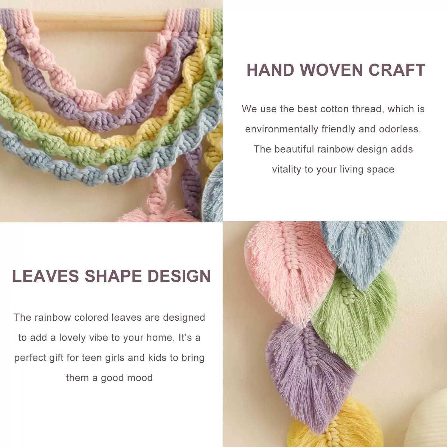 Wandteppiche mit Regenbogen-Bl – Home Textiles Europe Bewertung und Preis