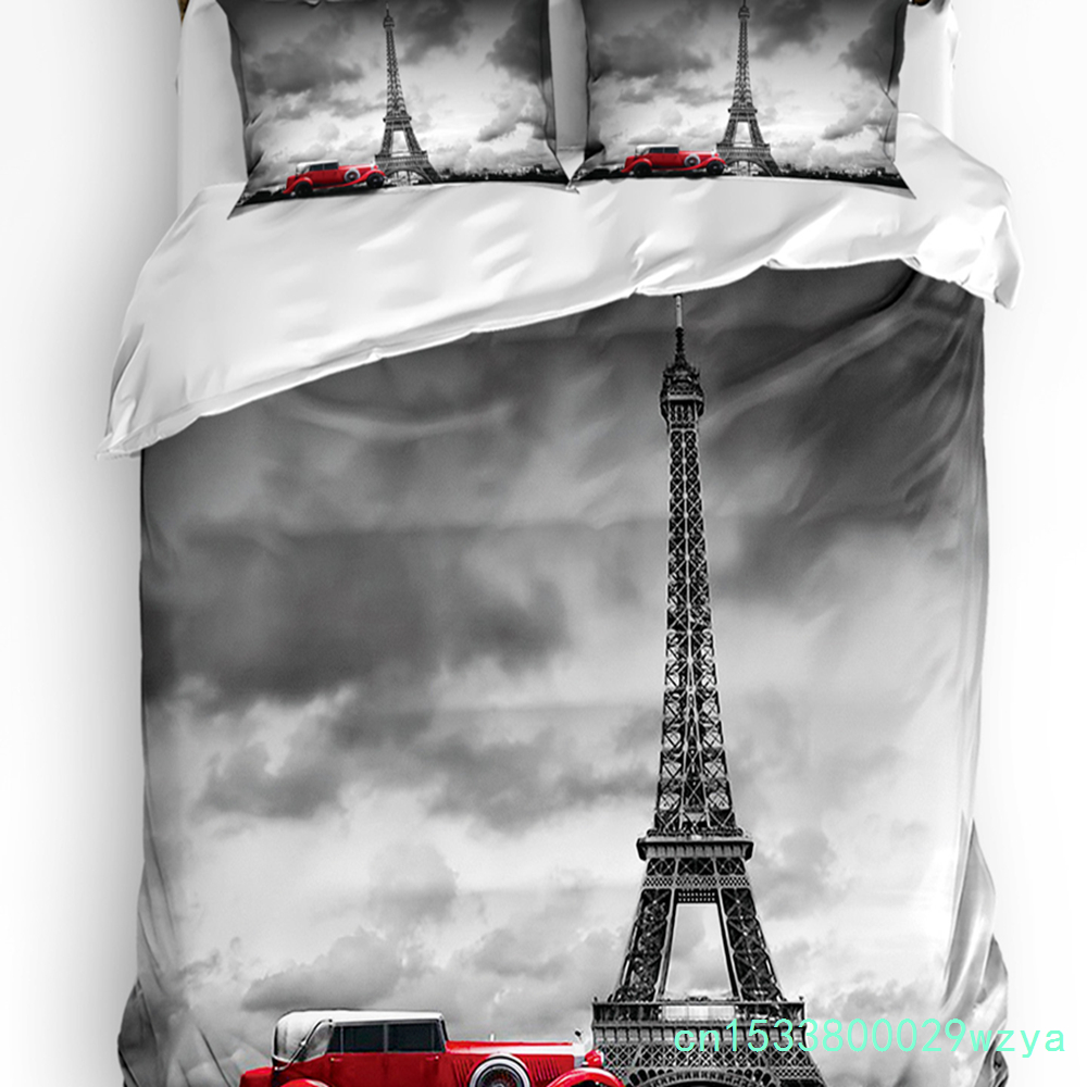Paris Eiffelturm mit rotem Aut – Home Textiles Paris Bewertung und Preis